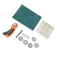 thumbnail image 1 of Cortador De Tela, Juego De Corte De Costura De Amplia Aplicabilidad De Acero Inoxidable De Plástico Para Amantes Para Manualidades, 1 of 7