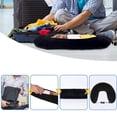 thumbnail image 2 of Stuffable Travel Pillow for Adults | U-Shape Neck Support with Storage Pouch | Fill with Clothes to Save Space | Portable for Flights & Road Trips | 18x90cm, 2 of 6