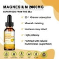 Vitazens 2 Packs Magnesium Liquid Drops, Magnesium Glycinate,Improve