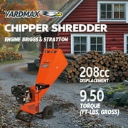 YARDMAX YW7565 Chipper/Shredder, Briggs & Stratton Engine