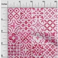 thumbnail image 2 of oneOone Velvet Pink Fabric Floral Quilting Supplies Print Sewing Fabric By The Yard 58 Inch Wide, 2 of 7