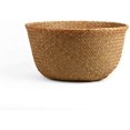 thumbnail image 1 of Cesta de mar tejida a mano con flecos, cesta de flores creativa, paja plegable, L, 1 of 2
