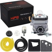HIPA Carburetor + Carb Adjustment Tool Air Filter Fuel Filter for GX22 GX31 Engine FG100 Tiller
