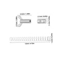 thumbnail image 2 of HEATSHAKING 2Set Plated Silver Brake Pedal Return Spring Replacement Kit Enhancing Braking Control, 2 of 8