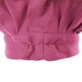 thumbnail image 3 of Toptie Chef Hat for Kid & Adult, Cotton Elastic Adjustable Kitchen Cooking Baking Hat-Hot Pink-M, 3 of 6