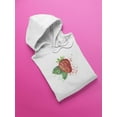 thumbnail image 3 of Strawberry Hoodie Women -SPIdeals Designs, Female 5X-Large, 3 of 4