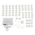 thumbnail image 6 of Capiz Shell Flush Mount Ceiling Light Coastal Seashell Sconce, 9.45" Modern Creative Wall Lamp, Shell-shaped design, Shell Chandelier Wall Sconce, Wall Light, 6 of 7