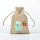 thumbnail image 4 of Bolsa Con Cordón Para Halloween Que Brilla En La Oscuridad Bolsa De Lino Para Guardar Caramelos, Joyas Y Perfumes Truco O Trato Fiesta, 4 of 6