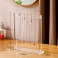 thumbnail image 6 of Acrylic necklace earring stand holder jewelry display case hanging earing organizer bracelet stamds jewellery holders shelf claer necklace stand, 6 of 6