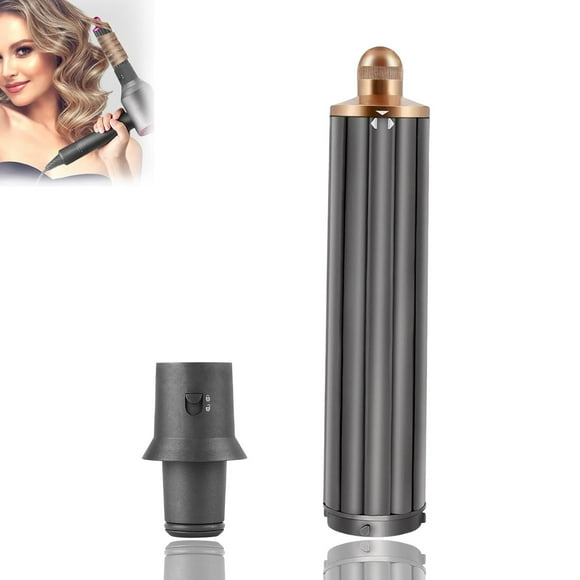 Barils de Bouclage Longs 2en1 1.6 Pouces/40mm et Adaptateur pour Coiffeur Airwrap en Combinaison Sèche-Cheveux