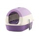 thumbnail image 5 of Arenero para gatos con tapa y cubierta Arenero para gatos cerrado con puerta frontal Fácil de usar Violeta, 5 of 9