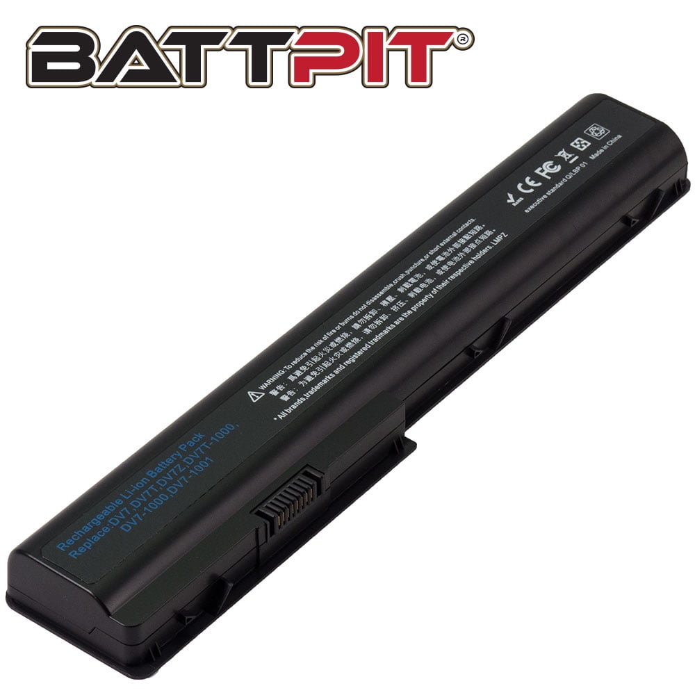 Calligrapher hooi trolleybus BattPit: Laptop Battery Replacement for HP Pavilion dv7-1000fr 464058-141  464059-141 464059-361 516355-001 HSTNN-DB75 GA08073 - Walmart.com