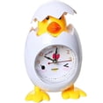 thumbnail image 1 of Reloj despertador con diseño de cáscara de huevo de gallina y dibujos animados, reloj de escritorio para niños, regalo para decoración del hogar, 1 of 5