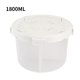 thumbnail image 1 of Tarro de almacenamiento de latas selladas transparentes de 4 rejillas con tapa multiabierta Cocina casera Contenedor de alimentos Herramienta S kenally HA7658-03B, 1 of 7