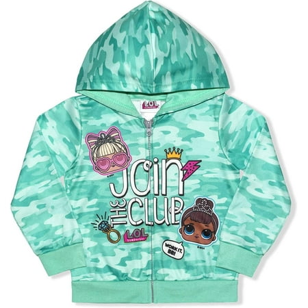 MGA LOL Surprise Girl s Zip Up Hoodie Jacket