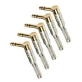 thumbnail image 3 of Conector de sonido Estéreo de 6,35 Mm 1/4 Pulgadas para Auriculares Micrófono Guitarra Gloria Enchufe convertidor de audio estéreo, 3 of 9