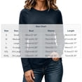 thumbnail image 3 of Lyfzbd Women Long Sleeve Crewneck Tops Base Thermal Underwear Shirt Casual Layer Blouses Versatile Soft Shirt, 3 of 9