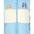 thumbnail image 4 of Bluey Bingo Little Girls Zip Up Winter Coat Puffer Jacket 7-8, 4 of 5