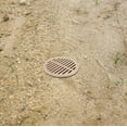 thumbnail image 2 of Premium USA Made 3" Inch TAN Outdoor Round Flat Drain Grate Cover - Fits All 3" Inch Sewer & Drain Pipe/Fittings, Also Fits Triple Wall Pipe & Corrugated Landscape Pipe 3" (TAN), 2 of 6