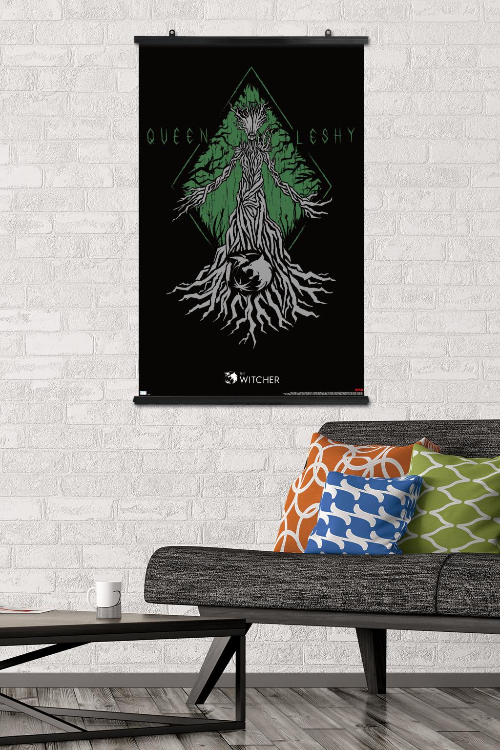 Netflix The Witcher Season 2 - Queen Leshy Green Wall Poster, 22.375" x 34"