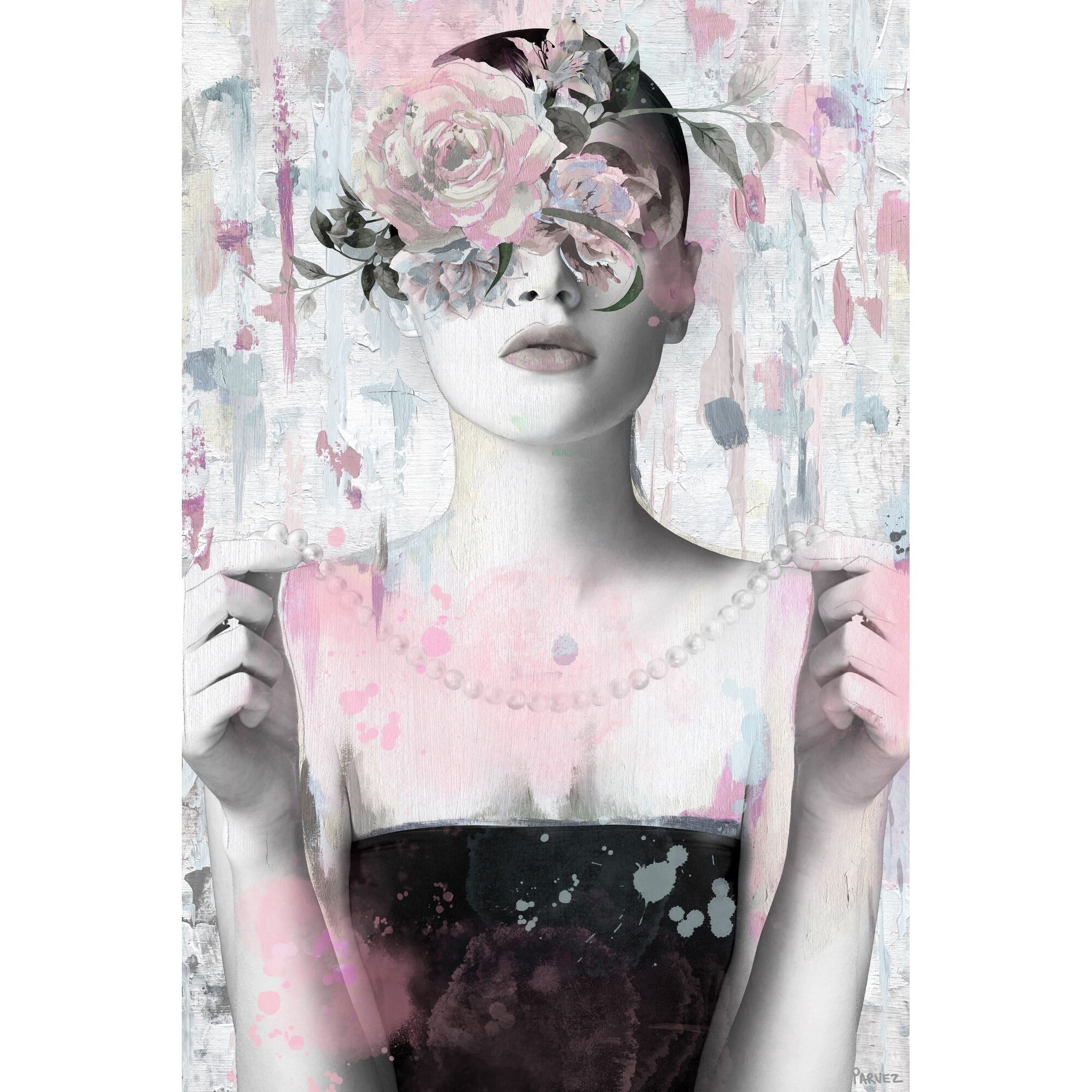 Parvez Taj Be like a Flower Canvas Wall Art