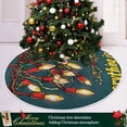thumbnail image 3 of Yayeee Christmas Tree Skirt 47 inches for Xmas Tree Holiday Party Decoration, Red Christmas Light, 3 of 6