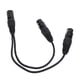 thumbnail image 5 of Cable Divisor En Forma De Y, Amplia Compatibilidad Doble Blindaje Cable XLR Macho A Hembra Dual De 30 Cm Conector De 3 Pines Para Mezcladores Cámaras Altavoces, 5 of 7