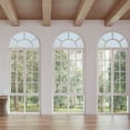 thumbnail image 6 of Autotech Park Frosted window shade in 41 inches diameter, compatible with Arched Window, 6 of 7