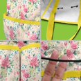 thumbnail image 5 of Garden Tool Bag,Pioneer Flower Floral Print Pattern Garden Tool Organizer,Garden Gifts,Waterproof Multi-Pocket Garden Tool Storage 11.8x5.5x11.4 Inch(Tools NOT Included), 5 of 6