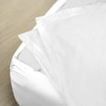 thumbnail image 3 of Sheet has Zipper Fitted Sheet, (Olympic Queen Size 66x80) 10 Inch Deep Pocket, 100% Egyptian Cotton, 800 TC, Solid White Color., 3 of 10