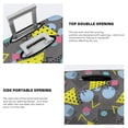 thumbnail image 3 of Gukieu Geometric Print Suitcase Protective Cover, Elastic Zipper Buckle Suitcase Protective Cover, Suitable for Travel, Business Trip-Medium, 3 of 7