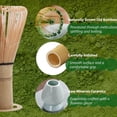 thumbnail image 3 of 6-Piece Bamboo Matcha Whisk Set, Matcha Making Kit with Sifter, Scoop, Spoon for Japanese Green Tea Ceremony Gift, 3 of 5