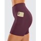 thumbnail image 3 of Shorts CRZ YOGA Sensación Desnuda 5" Cintura Alta Russet Oscuro, 3 of 6