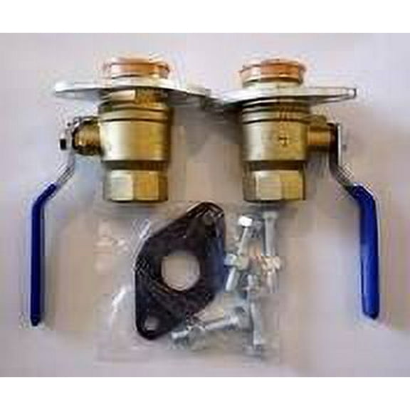 GRUNDFOS PUMPS 96806131 - 1 Bronze Flange Isolation Valve Set (Threaded) Re