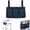 Blue, variant on LQCrafK Wheelchair Armrest Pouch Organizer Wheelchair Side Bag with 3 Pockets for Electric Wheelchairs Scooter Walker Accessories