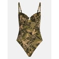 thumbnail image 5 of Kacey Lee Women's and Women's Plus Underwire One Piece Swimsuit with Seaming, Sizes XS-3X, 5 of 5