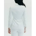 thumbnail image 5 of Mrs Momma Bear Long-Sleeve Button-up Athleisure White, Meet Me at Noon Blazer (Women's), 5 of 10