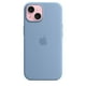 thumbnail image 2 of Funda de silicona para Apple iPhone 15 con MagSafe Winter Blue, 2 of 7