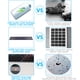 thumbnail image 3 of Matsuzay 6000K números de casa luz Solar iluminar señal lámpara de puerta Placa de puerta herramienta de iluminación para el patio trasero Iluminación y accesorios Tipo 2, 3 of 6