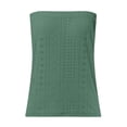 thumbnail image 4 of Womens Strapless Bandeau Tank Top Casual Summer Sleeveless Tube Top Plus Size Going Out Top Sexy Camisole Top Cute Y2K Shirt, Limited Time Offer, Under 10 Dollars, 4 of 5
