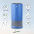 thumbnail image 5 of Hunter Fan Company HP400 Round Tower Air Purifier for Small Rooms, Featuring True HEPA Filtration and EcoSilver® Pre-Filter for Allergy and Asthma Relief, 5 of 8