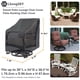 thumbnail image 3 of Funda para Silla de Patio LSongSKY para Sillón Giratorio Exterior, Paquete de 2, Negra, 3 of 9
