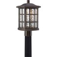 thumbnail image 1 of Quoizel Stonington Large LED Post Lantern in Palladian Bronze, 1 of 6