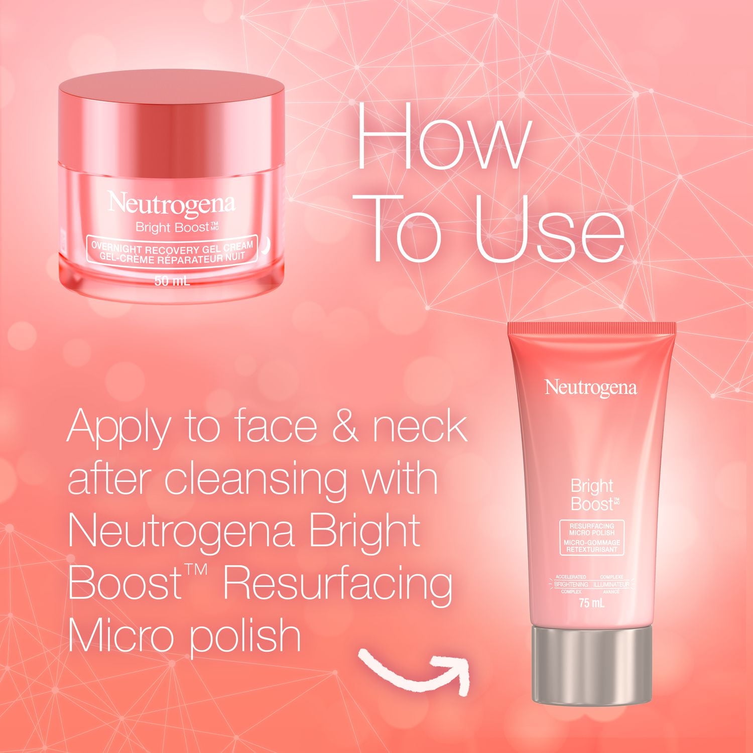 Neutrogena Bright Boost Overnight Recovery Gel Cream 50mL