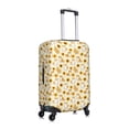 thumbnail image 3 of Xecao Shiba Inu Sunflower print Elastic Luggage Cover, with double-sided print , is perfect for travel, business, and daily use, 3 of 9