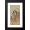thumbnail image 2 of Katsukawa Shunshō 11x18 Black Modern Framed Museum Art Print Titled - Nakajima Kanzaemon as a Lord Disguised as a Hunter with a Rifle (C. Early 1780s), 2 of 5