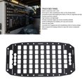 thumbnail image 3 of Modular Truck Bed Molle Panel Rack 21x10.7x0.1in Aluminum Use with L Track Molle Panel Organizer for Cars SUVs Pickup Van RVs, 3 of 7