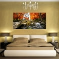thumbnail image 5 of Waterfall Wall Art River Landscape Painting Home Decoration for Living Room Bedroom Framed Ready to Hang, 5 of 7