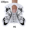 thumbnail image 2 of Extension Nail Gel Tips 100pcs Oval Nail Shape Manicure Adhesive Tool For Acrylic UV  Extension Nail Gel Tips #6, 2 of 2
