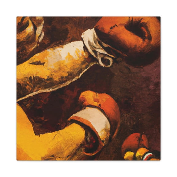 Boxers Battling Bravely - Canvas